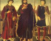 安东尼奥 德尔 波拉伊奥罗 : Altarpiece of the SS Vincent, James and Eustace